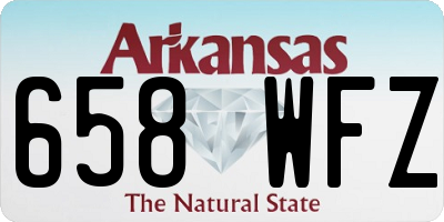 AR license plate 658WFZ