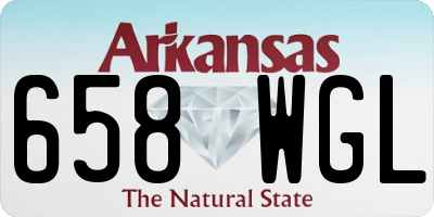 AR license plate 658WGL