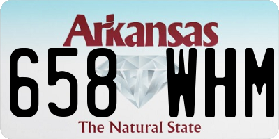 AR license plate 658WHM