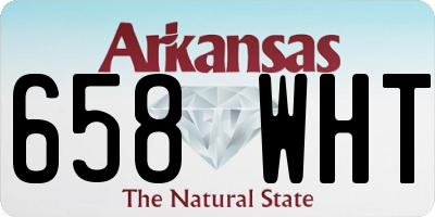 AR license plate 658WHT