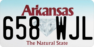 AR license plate 658WJL