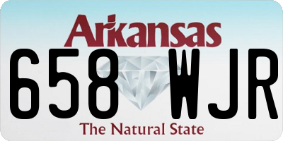 AR license plate 658WJR