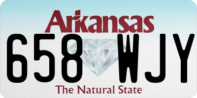 AR license plate 658WJY