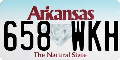 AR license plate 658WKH