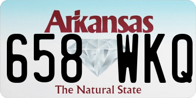 AR license plate 658WKQ