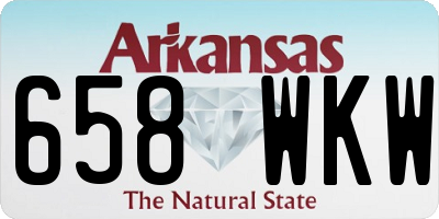 AR license plate 658WKW