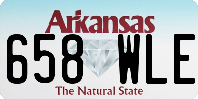 AR license plate 658WLE
