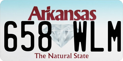 AR license plate 658WLM