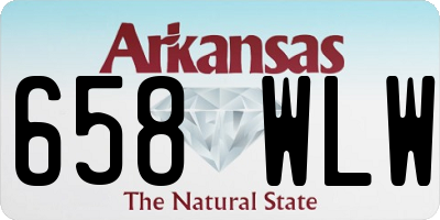 AR license plate 658WLW