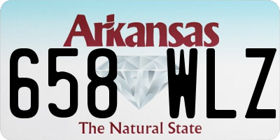 AR license plate 658WLZ