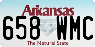 AR license plate 658WMC