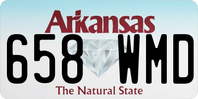 AR license plate 658WMD