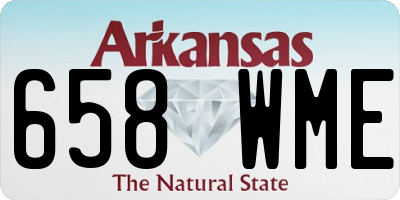 AR license plate 658WME