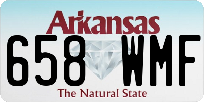 AR license plate 658WMF