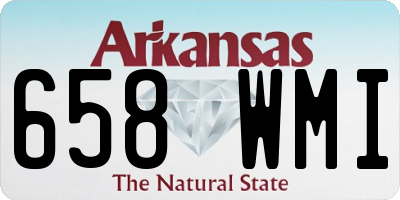 AR license plate 658WMI