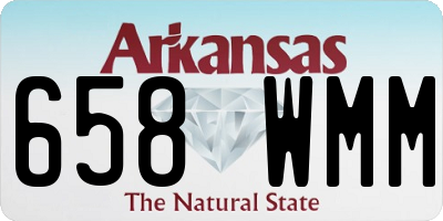 AR license plate 658WMM