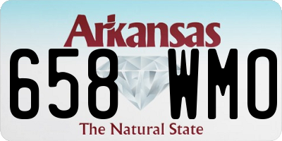 AR license plate 658WMO