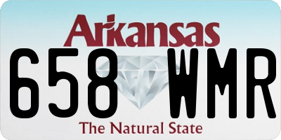 AR license plate 658WMR