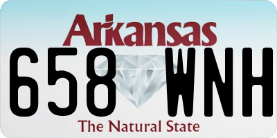 AR license plate 658WNH