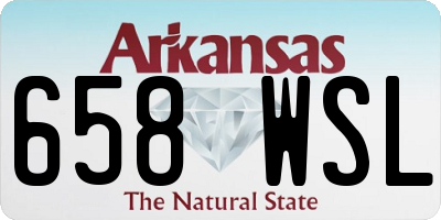 AR license plate 658WSL