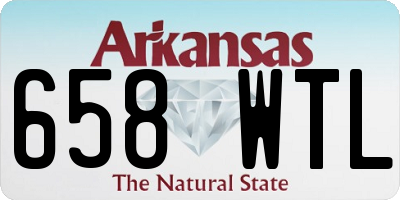 AR license plate 658WTL