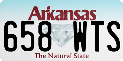 AR license plate 658WTS