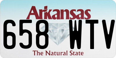 AR license plate 658WTV