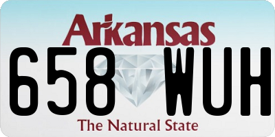AR license plate 658WUH
