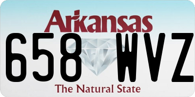 AR license plate 658WVZ