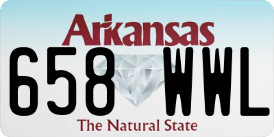 AR license plate 658WWL