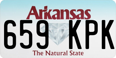 AR license plate 659KPK