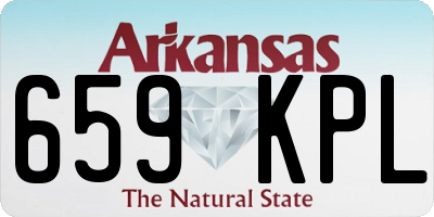 AR license plate 659KPL