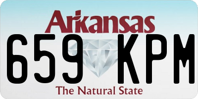 AR license plate 659KPM