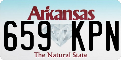 AR license plate 659KPN