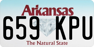 AR license plate 659KPU