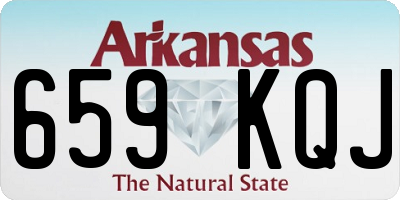 AR license plate 659KQJ
