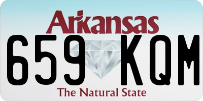 AR license plate 659KQM