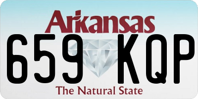 AR license plate 659KQP