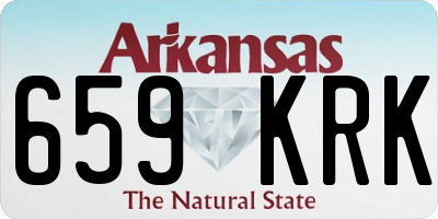 AR license plate 659KRK
