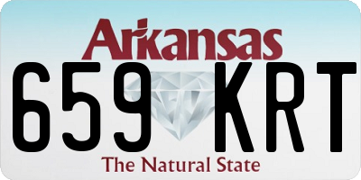 AR license plate 659KRT