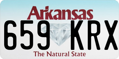 AR license plate 659KRX