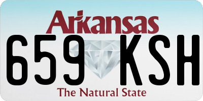 AR license plate 659KSH