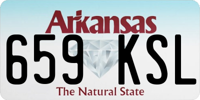 AR license plate 659KSL