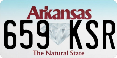 AR license plate 659KSR