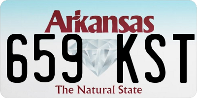 AR license plate 659KST