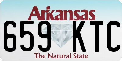 AR license plate 659KTC