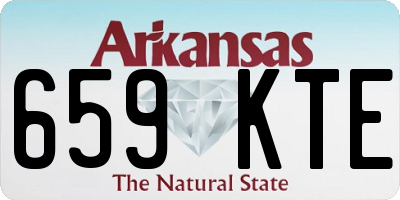 AR license plate 659KTE