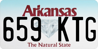 AR license plate 659KTG