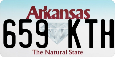 AR license plate 659KTH