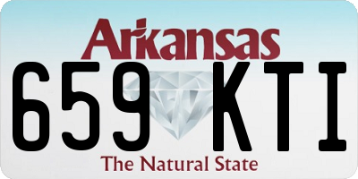 AR license plate 659KTI
